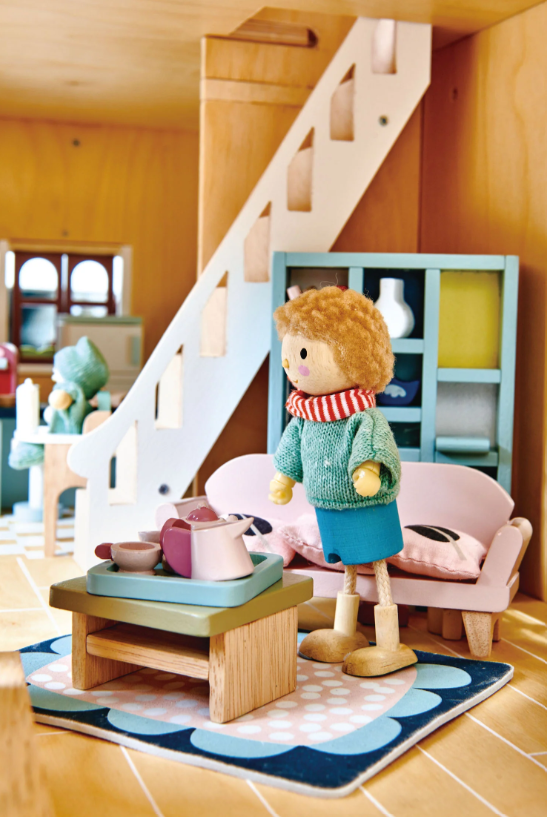 Poppenhuis woonkamerset