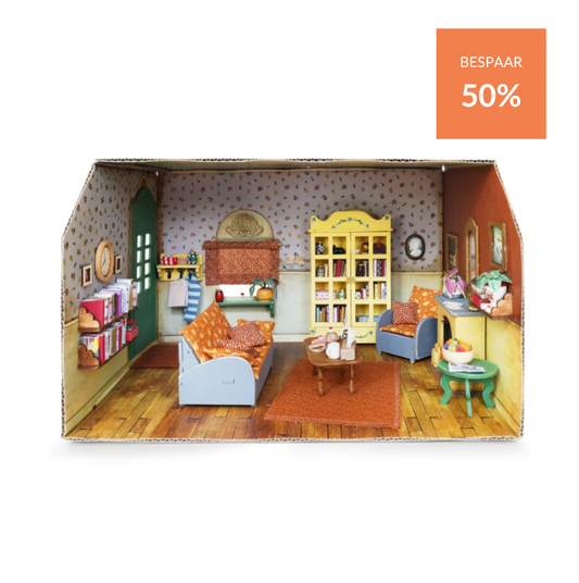 Kartonnen Miniatuur Woonkamer