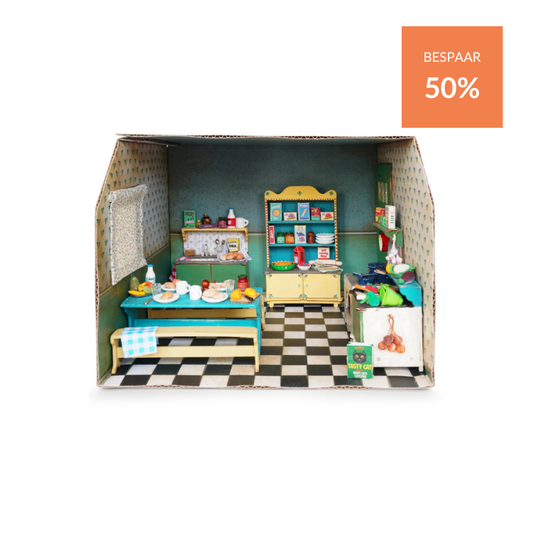 Muizenhuis Kartonnen Miniatuur Keuken