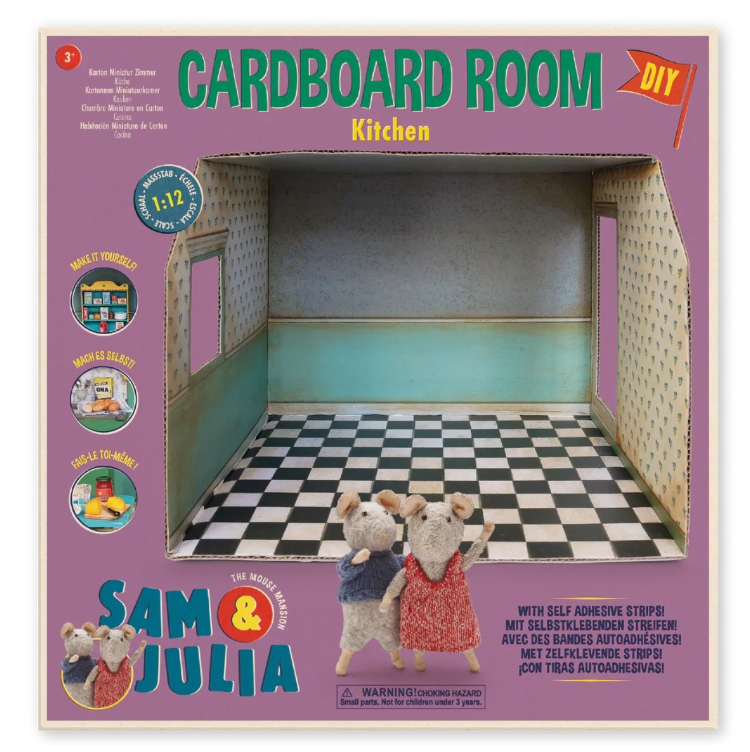 Muizenhuis Kartonnen Miniatuur Keuken